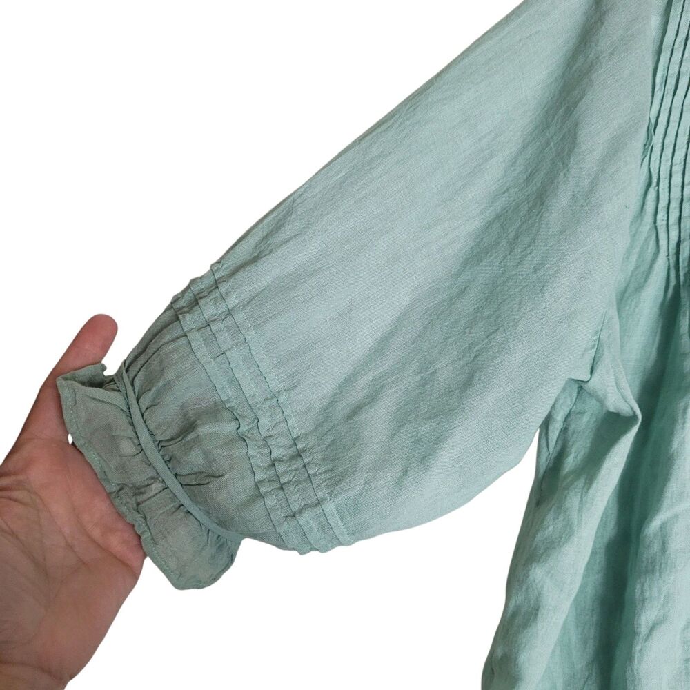 Jp And Mattie Button Up Peasant Blouse Women's Sm… - image 5